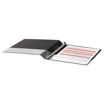 Office Impressions® Economy Round Ring View Binder, 3 Rings, 1" Capacity, 11 X 8.5, Black freeshipping - TVN Wholesale